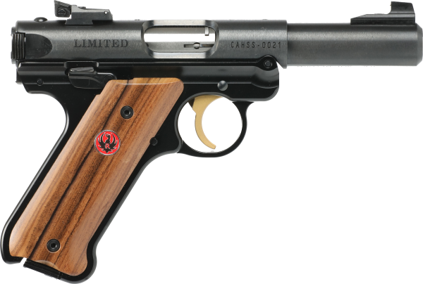 Ruger mkiv 22lr 4" bl/wd limited as