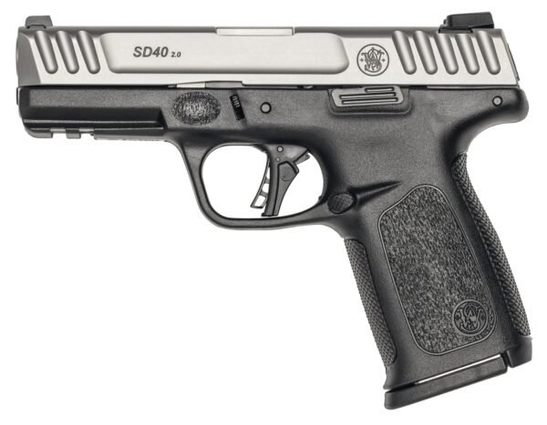 Smith and wesson sd40 2. 0 40s&w 10+1 4" ss/blk