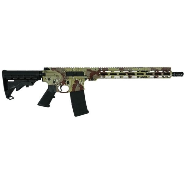 S&w m&p15 "chocolate chip camo" sport iii rifle 5. 56mm 30rd magazine(1) 16" barrel mlok handguard