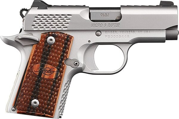 Kimber micro 9mm 3. 15" ss raptor