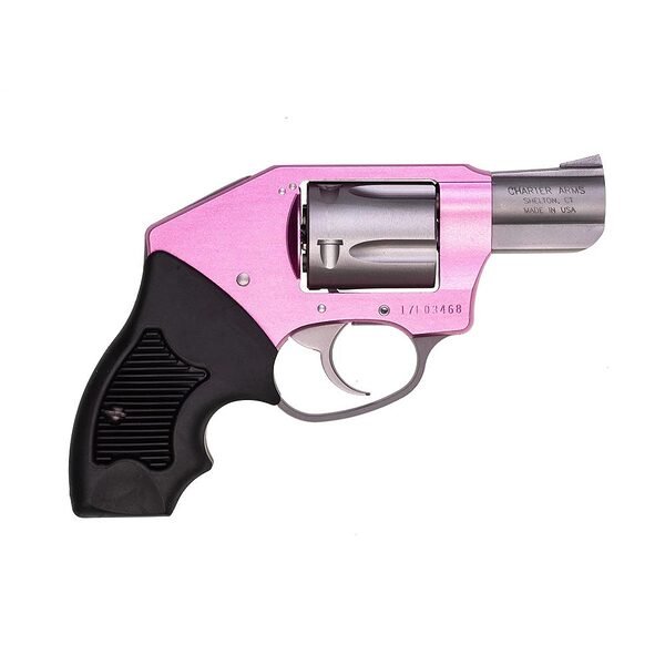 Charter arms pink lady off duty handgun. 38 spl 5rd capacity 2" barrel