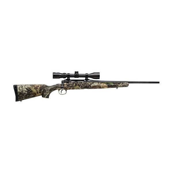 Savage axis xp compact camo rifle 7mm-08 rem 4/rd 20" barrel mossy oak new break up with scope