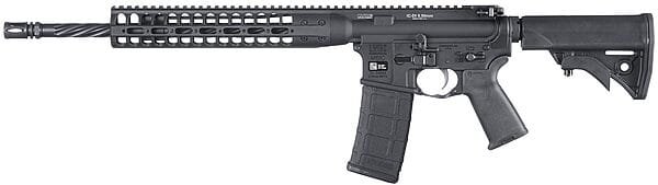 Lwrc 16" black direct impingement rifle 5. 56