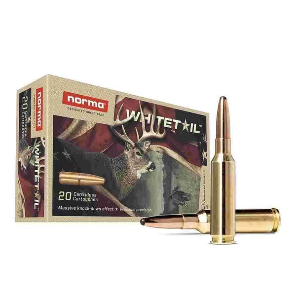 Norma whitetail rifle ammunition 6. 5 creedmoor 140gr psp 2657 fps 20/ct