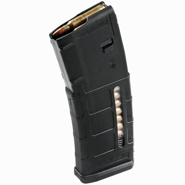 Magpul pmag 30 ar/m4 gen m2 moe window magazine 5. 56x45mm nato 30/rd black polymer mag570-blk
