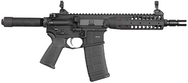 Lwrc ic psd pistol 5. 56mm blk 8"