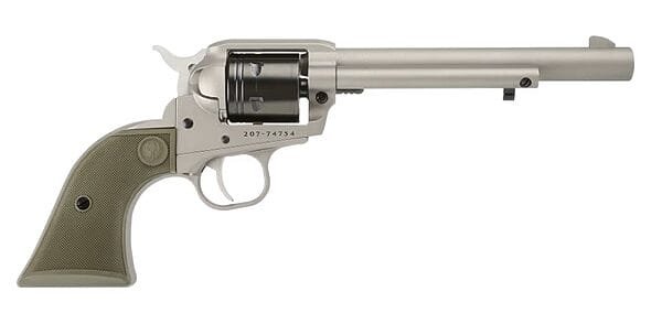 Ruger wrangler 22lr slvr/odg 6. 5"  #