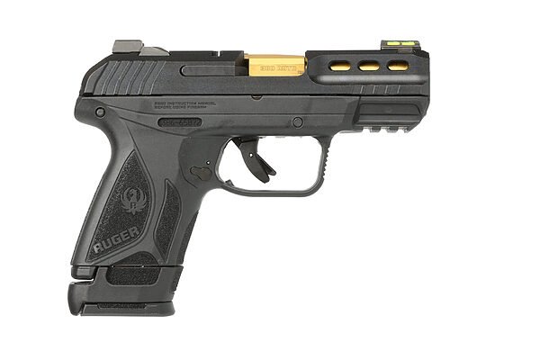 Ruger security-380 380acp blk/gld