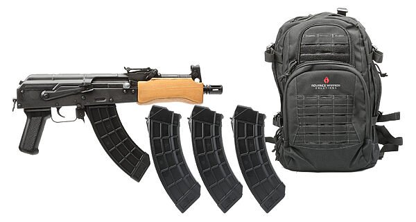 Century arms mini draco 7. 62x39 black pkg