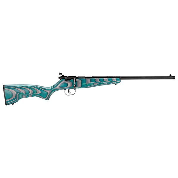 Savage arms rascal minimalist rifle 22 lr single shot 16. 13" barrel teal/grey