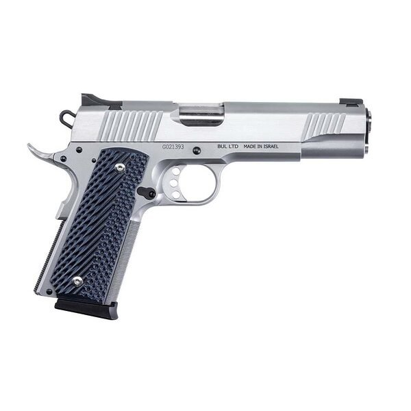 Magnum research desert eagle 1911 g stainless. 45 acp 8rd magazines(2) 5" barrel g10 grips