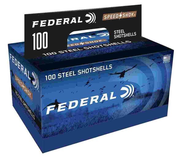 Federal speed-shok shotshells 12 ga 3" 1-1/4oz 1450 fps #2 100/ct