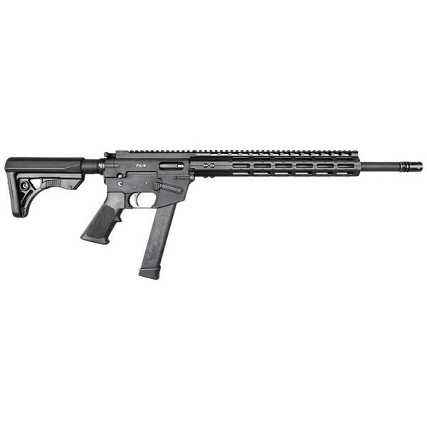 Freedom ordnance fxr-fx9 carbine rifle 9mm luger 33rd magazine 16" barrel mlok forearm 6 position stock