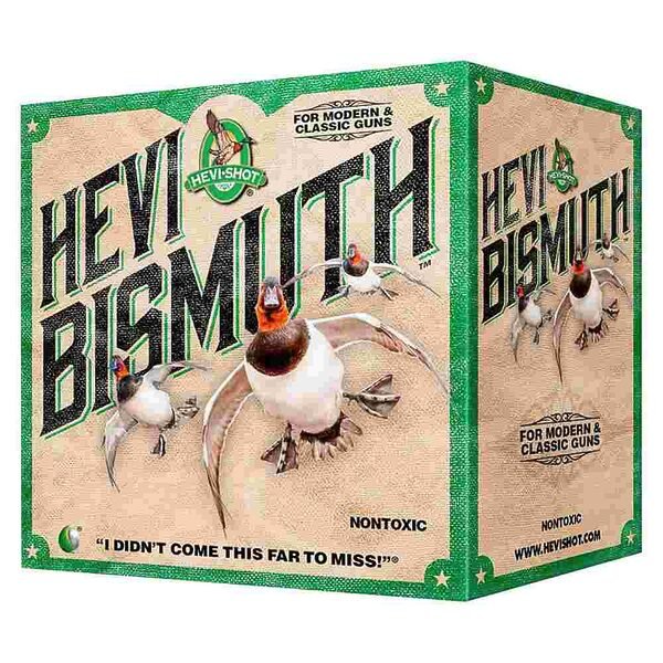 Hevi-shot hevi bismuth 16 ga 2. 75 in 4 shot 1 1/8oz- 25/box