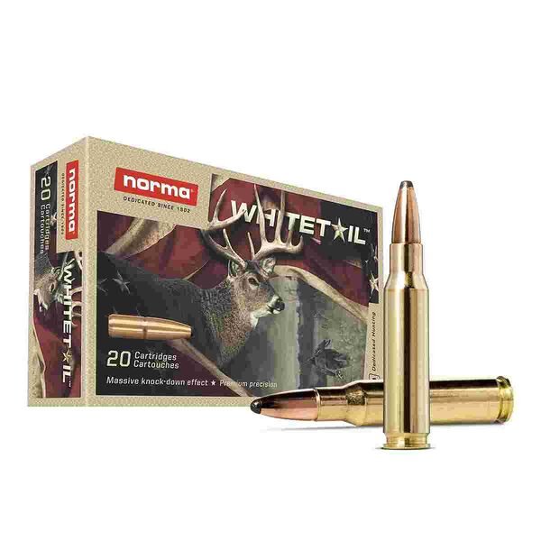 Norma whitetail rifle ammunition. 308 win 150gr psp 2789 fps 20/ct