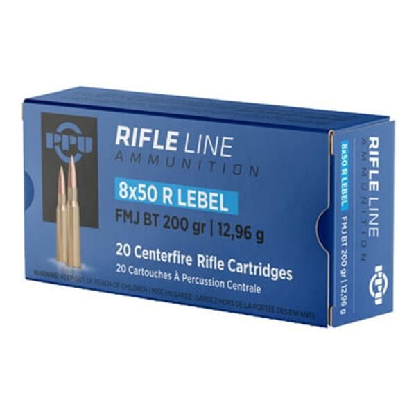 Ppu 8x51r lebel 200gr fmj 20/rd