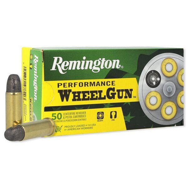 Remington performance wheel gun ammunition. 32 s&w long 98 gr lrn 705 fps 50/ct