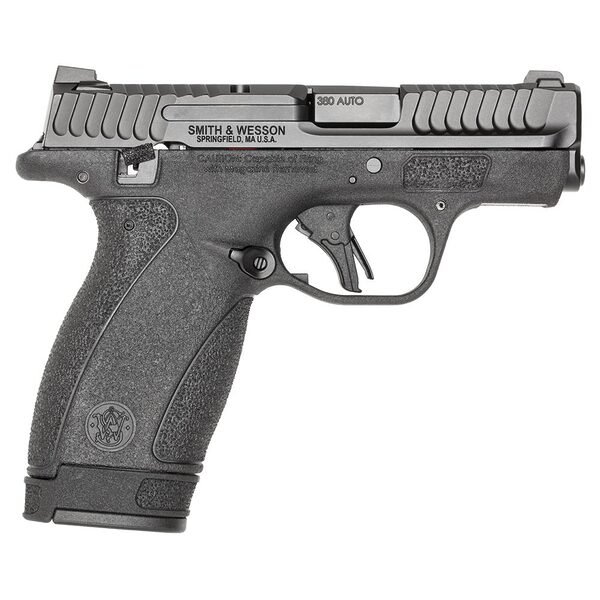 Smith & wesson m&p bodyguard 2. 0 handgun. 380 auto 10rd (1) & 12rd (1) magazines 2. 75" barrel black thumb safety