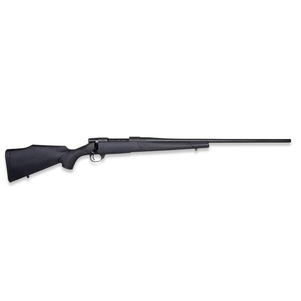 Weatherby vanguard obsidian rifle 6. 5 prc 3rd magazine 24" 1/2x28 threaded barrel black synthetic stock