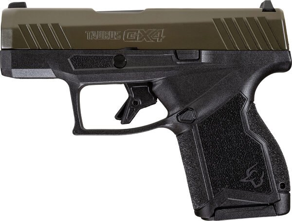 Taurus gx4 9mm blk/ms green 3" 11+1