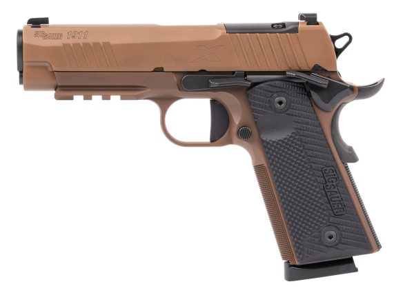 Sig sauer 1911x carry 45acp coy/bk 4. 25"
