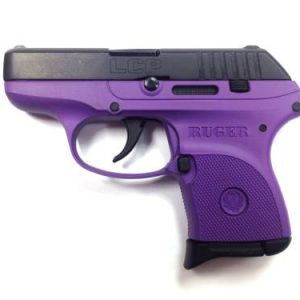 Ruger lcp 380acp bl/purple poly 6+1