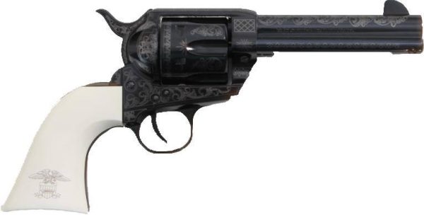 Traditions 1873 sa lib 45lc bl/wht 4. 75"