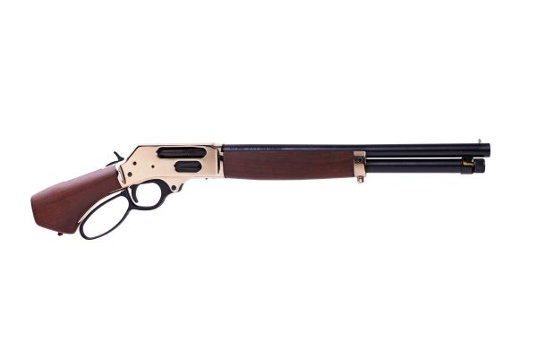 Henry repeating arms lever action axe 410/15 brass