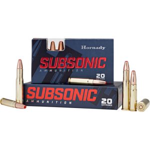 Subsonic ammunition - 350 legend, 250 gr, sub-x, 1050 fps, 20/bx