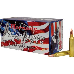 American gunner ammunition - 223 remington, hp, 55 gr, 50/bx