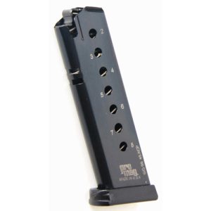 Sig sauer p220 magazine -. 45 acp - 8 round - steel - blue