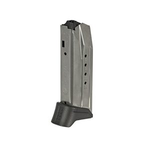American pistol compact magazine - 9mm luger - 12 round - nickel