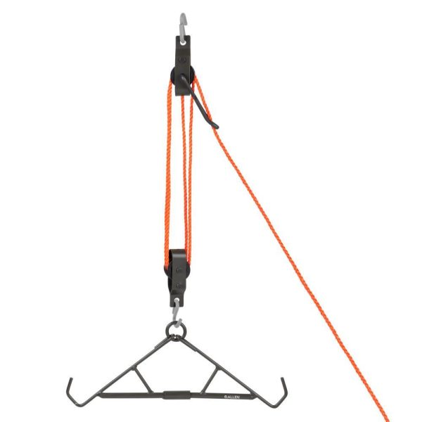 Allen takedown gambrel and hoist steel 500 lbs orange