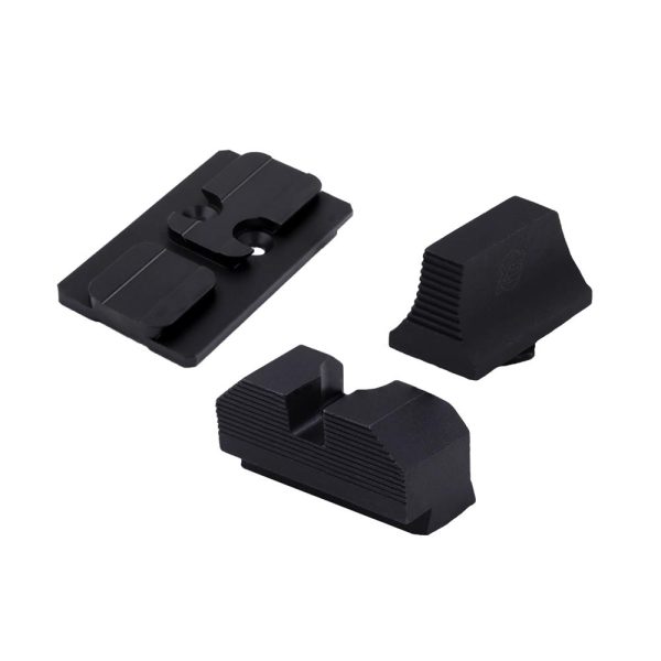 Xs sights glock mos optic mount bundle for glock acro non tritium black