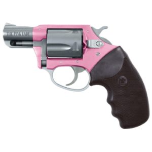 Charter arms pink lady handgun. 38 spl 5rd capacity 2" barrel pink with full black grip