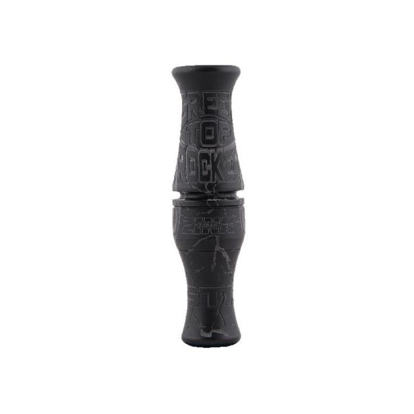Zink green top rocker duck mouth call black stealth
