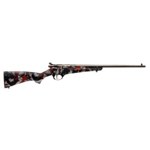 Savage rascal red white & blue rifle 22lr 1rd capacity 16. 125" barrel synthetic stock