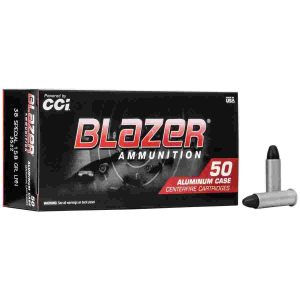 Cci blazer aluminum handgun ammunition. 38 spl 158 gr lrn 755 fps 50/box