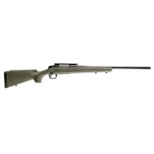 Cva cascade rifle. 243 win 4rd capacity 20" threaded cerakote black barrel od green stock 0 moa pic rail