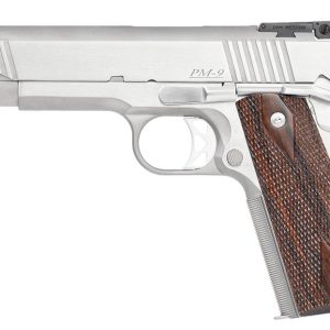 Dan wesson pointman nine pm-9 handgun 9mm luger 9rd magazine 5" barrel stainless