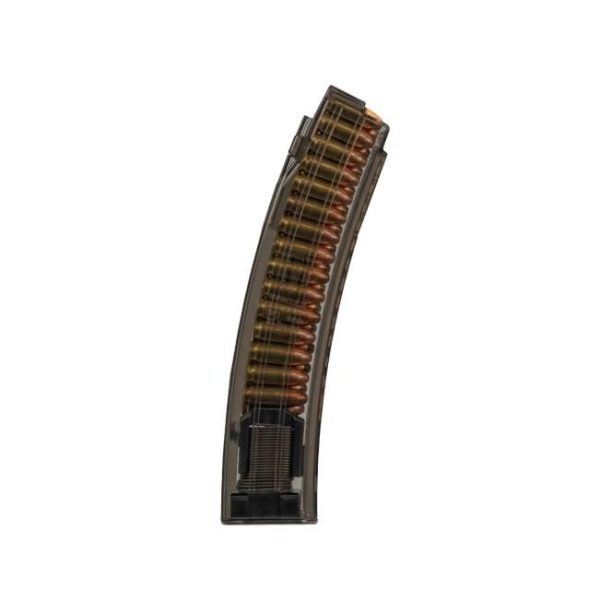 Elite tactical systems carbon smoke series cz handgun magazine 9mm 30/rd smoke