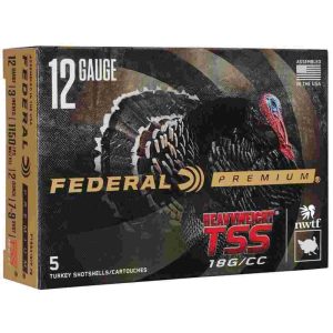 Premium turkey heavyweight tss shotshells 12ga 3" 2oz #79 5/ct
