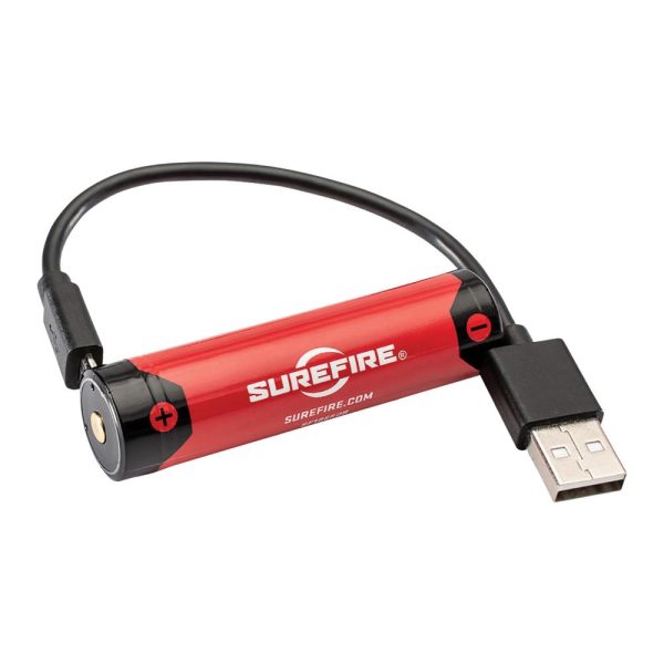 Surefire 18650 micro usb lithium-ion rechargeable battery