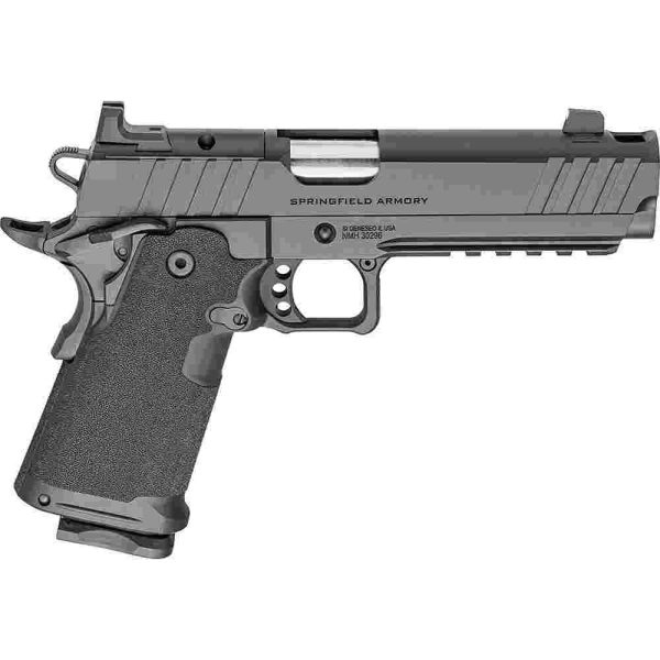 Springfield 1911 ds prodigy comp handgun 9mm luger 17/20rd magazines 5'' barrel