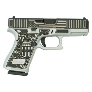 Glock g19 gen 5 custom trump "take america back" handgun 9mm luger 15rd magazines (3) 4. 02" barrel austria