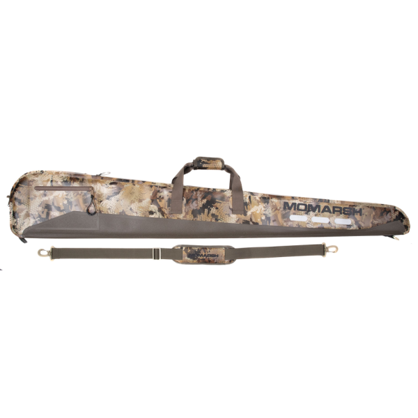 Higdon mobile 54" welded floating gun case optifade marsh