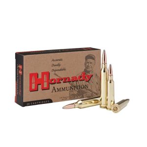 Hornady custom rifle ammunition. 250 savage 100 gr interlock sp 2800 fps 20/ct