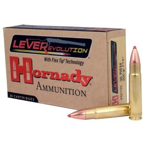Hornady leverevolution rifle ammunition. 35 rem 200 gr ftx 2225 fps - 20/box