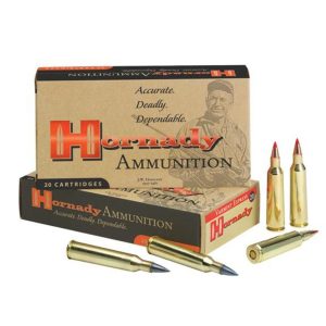 Hornady varmint express rifle  ammunition. 223 rem 55 gr v-max 3240 fps 20/ct