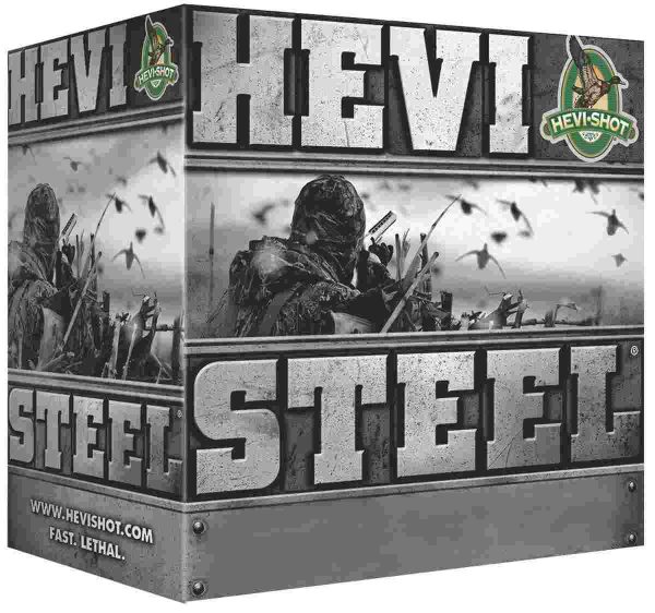 Hevi-shot hevi-steel shotshells 12 ga 3"  1-1/4 oz  1500 fps bbb 25/box